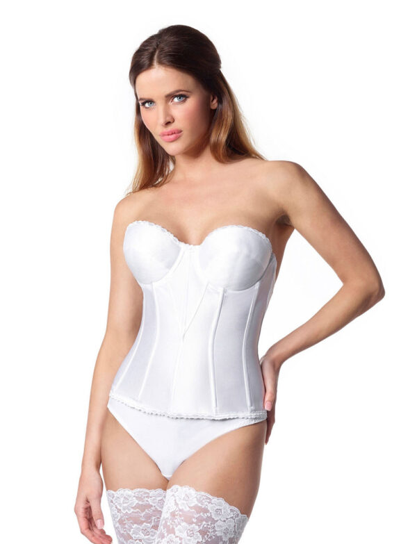 Full Figure Torsolette | Satin 424